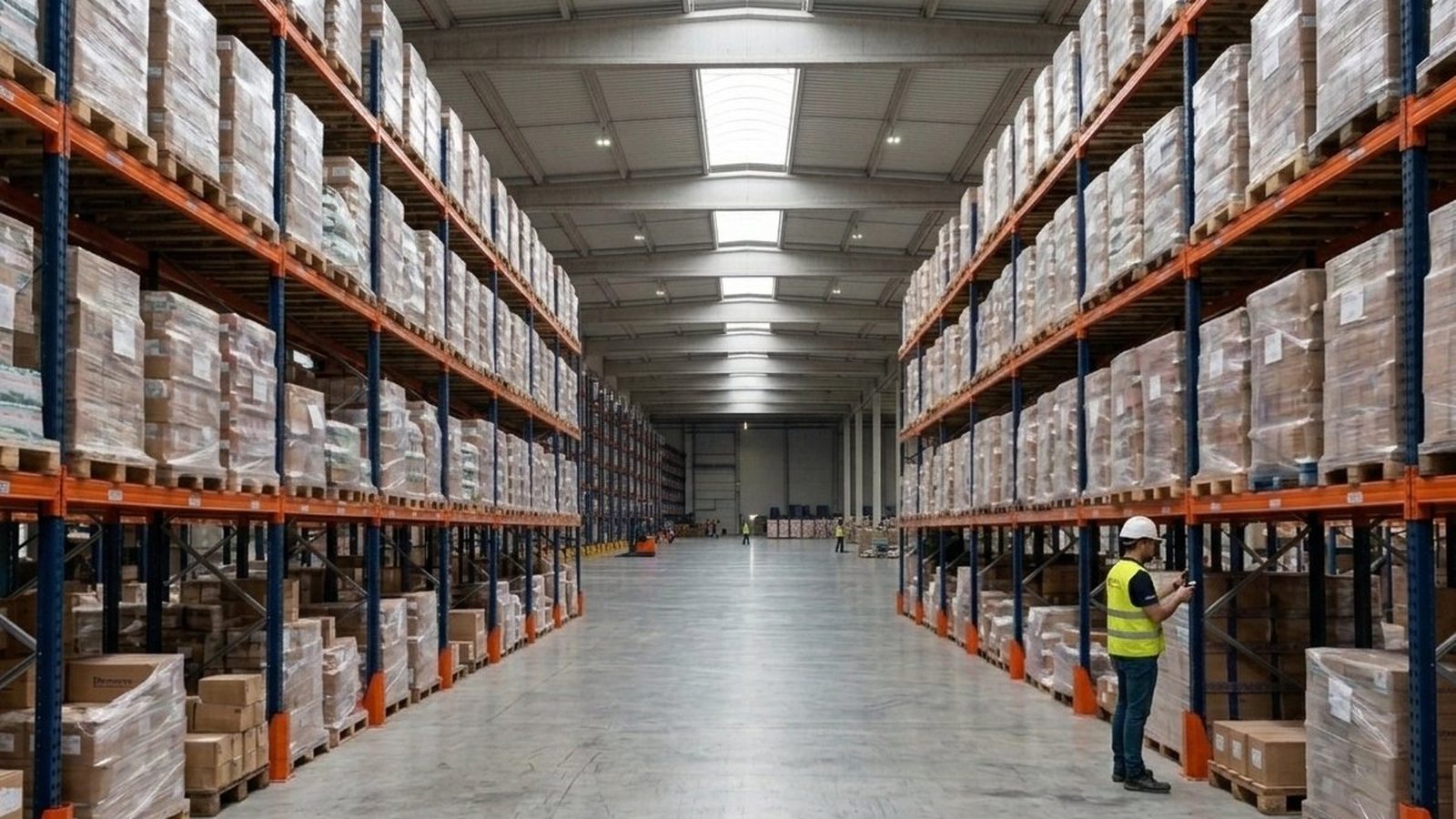 Audit de rayonnages en Isère et Rhône-Alpes — entrepôt logistique